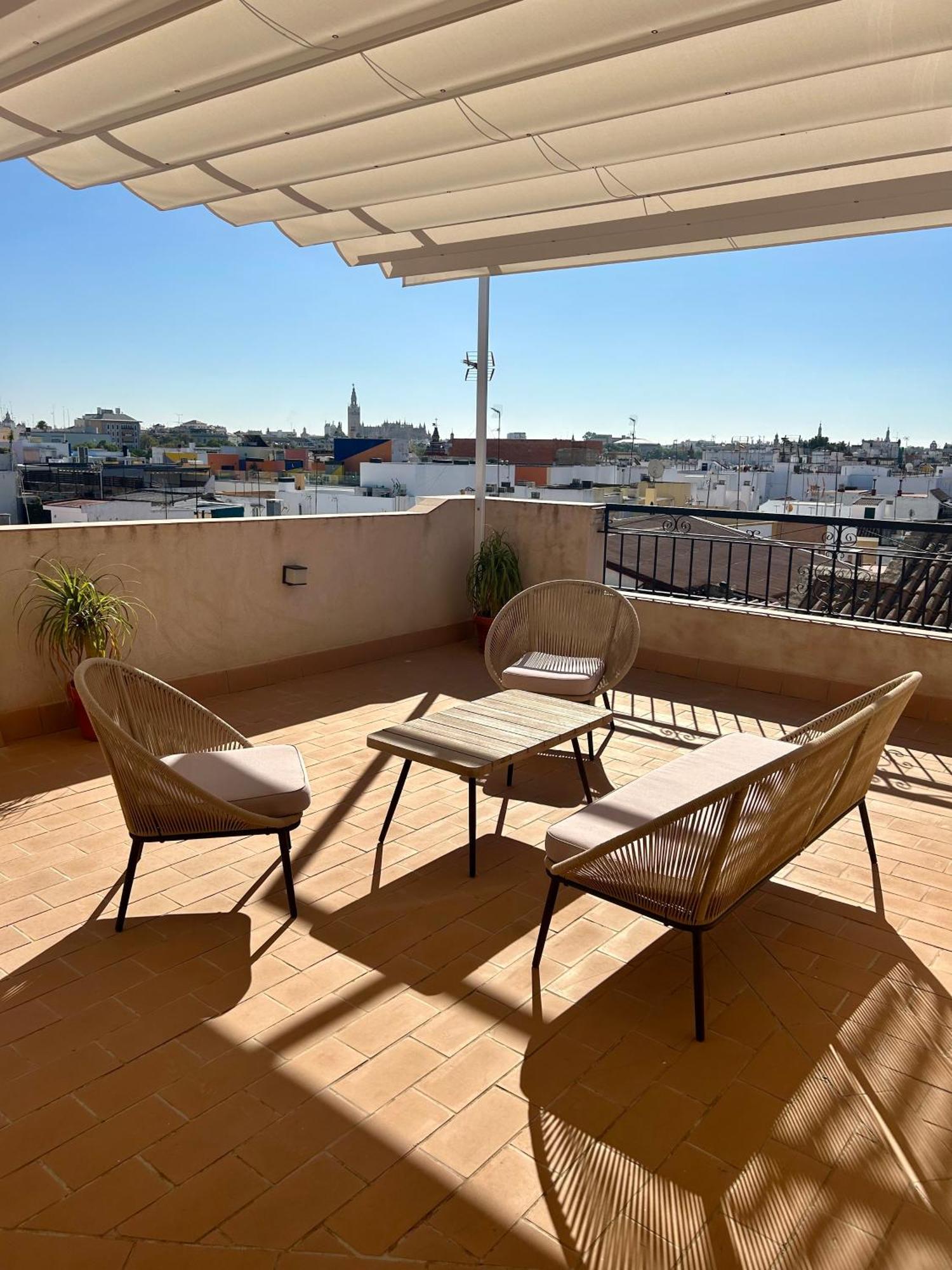 Casa De La Columna, Triana Lägenhet Sevilla Exteriör bild