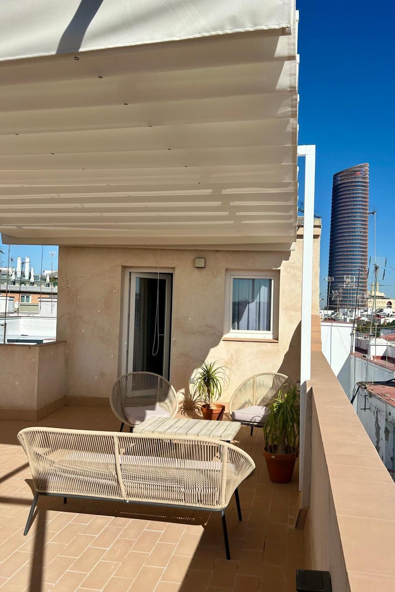 Casa De La Columna, Triana Lägenhet Sevilla Exteriör bild